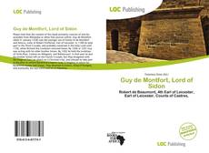 Couverture de Guy de Montfort, Lord of Sidon