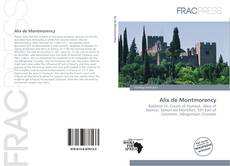 Alix de Montmorency kitap kapağı