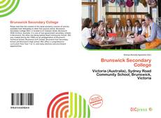 Brunswick Secondary College的封面