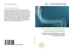 Обложка David Lloyd Johnston