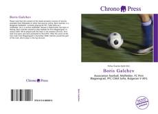 Portada del libro de Boris Galchev