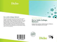 Bookcover of De La Salle College, Malvern