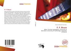 Couverture de F. F. Bruce