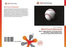 Capa do livro de Mark Parent (Baseball) 