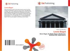 Buchcover von Lewis Bagot