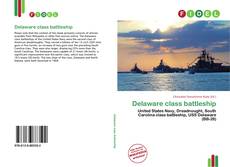 Bookcover of Delaware class battleship