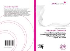 Capa do livro de Alexander Geynrikh 