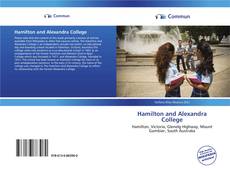 Portada del libro de Hamilton and Alexandra College