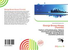 Copertina di George Brown House (Toronto)