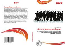 Couverture de George Mackenzie Brown