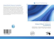 Portada del libro de Ahmed Khalil (Emirati Footballer)