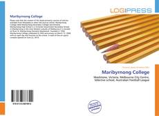 Bookcover of Maribyrnong College