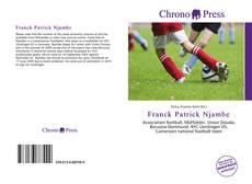 Capa do livro de Franck Patrick Njambe 