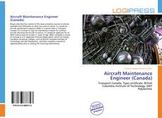 Bookcover of Aircraft Maintenance Engineer (Canada)