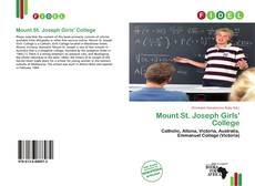 Capa do livro de Mount St. Joseph Girls' College 