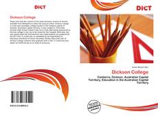 Couverture de Dickson College