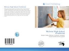 Portada del libro de Melrose High School (Canberra)