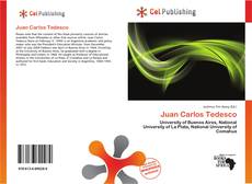 Portada del libro de Juan Carlos Tedesco