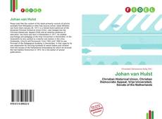 Portada del libro de Johan van Hulst