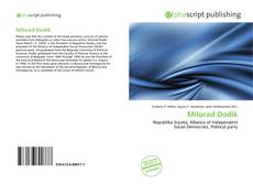 Bookcover of Milorad Dodik
