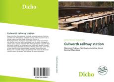 Capa do livro de Culworth railway station 