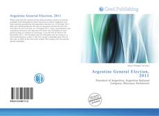 Portada del libro de Argentine General Election, 2011