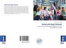 Bookcover of Ashcroft High School