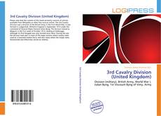 Capa do livro de 3rd Cavalry Division (United Kingdom) 