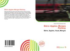 Copertina di Bière–Apples–Morges Railway