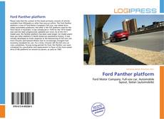 Bookcover of Ford Panther platform