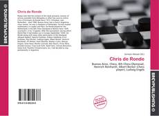 Chris de Ronde kitap kapağı