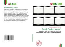 Portada del libro de Frank Fenton (Actor)