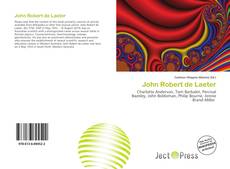 Portada del libro de John Robert de Laeter