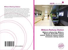 Portada del libro de Mildura Railway Station