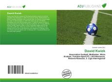 Bookcover of Dawid Kwiek