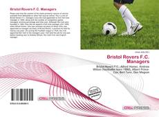 Couverture de Bristol Rovers F.C. Managers