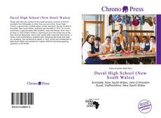 Capa do livro de Duval High School (New South Wales) 