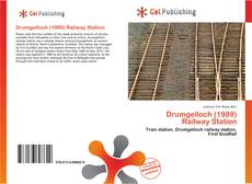 Capa do livro de Drumgelloch (1989) Railway Station 