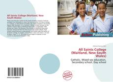 Обложка All Saints College (Maitland, New South Wales)