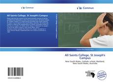 Capa do livro de All Saints College, St Joseph's Campus 