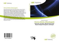 Portada del libro de Henry Hicks (Geologist)