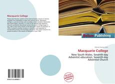 Copertina di Macquarie College