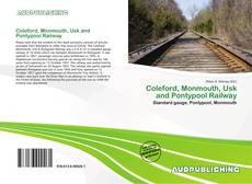 Buchcover von Coleford, Monmouth, Usk and Pontypool Railway