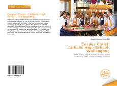 Corpus Christi Catholic High School, Wollongong的封面