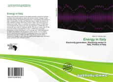 Bookcover of Energy in Italy