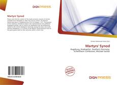 Обложка Martyrs' Synod