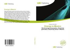 Capa do livro de Energy in Mexico 