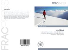 Copertina di Axel Bäck