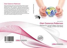 Capa do livro de Clair Cameron Patterson 