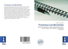 Bookcover of Francisco Luis Bernárdez